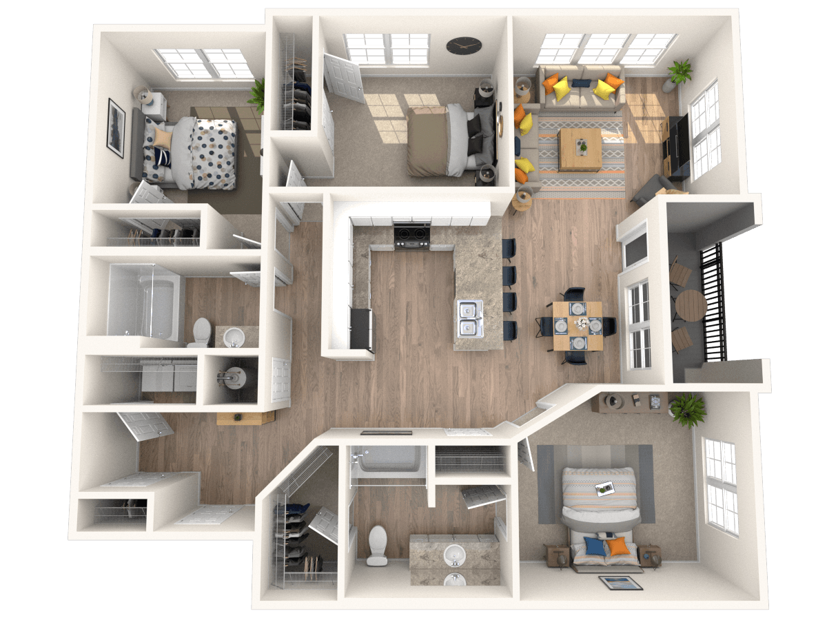 C1 floor plan